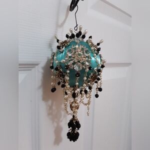 Vintage Jeweled Christmas Tree Ornament